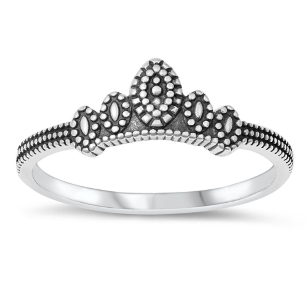 Sterling Silver Bali Style Ring 925 Fashion Band